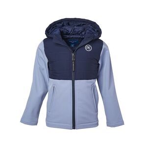 Perry Ellis Boys Colorblocked Jacket, Blue